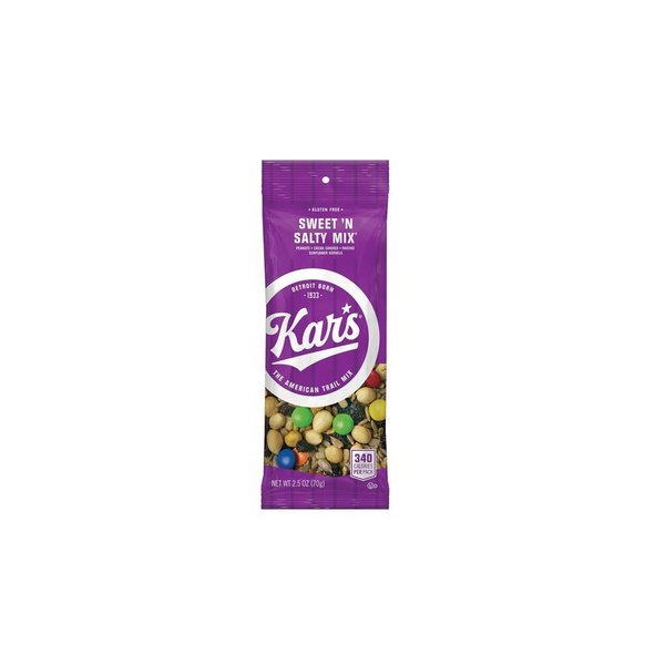 Kars Kars Sweet n Salty Trail Mix 2.5 oz Bagged 8236